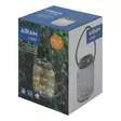 Solar-lasipurkki Airam Ludo 16cm Ø11cm - Aurinkokennovalaisimet - 6435200277312 - 4