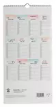Superslim perhekalenteri Desing tuotekuva=20 - Kalenterit - 6429810296122 - 2