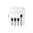 Tehokas 3-napainen maailmanmatkasovitin matkustajille kaikkialta maailmasta USB-portilla - Matka-adapterit - 7640166323532 - 26