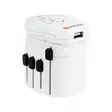 Tehokas 3-napainen maailmanmatkasovitin matkustajille kaikkialta maailmasta USB-portilla - Matka-adapterit - 7640166323532 - 15