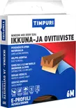 Tiiviste Timpuri E 6 m ruskea - Ikkuna- ja ovitiivisteet - 6418091702262 - 1