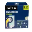 Tiivistenauha D valkoinen 2x3 m Taito - Ikkuna- ja ovitiivisteet - 6416096205702 - 1
