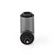 TosLink-adapteri | TosLink naaras | TosLink uros | Kulma, 90 ° | Alumiini | Gun Metal Harmaa | 1 kpl | Laatikko - Audioadapterit - 5412810333592 - 11