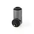 TosLink-adapteri | TosLink naaras | TosLink uros | Kulma, 90 ° | Alumiini | Gun Metal Harmaa | 1 kpl | Laatikko - Audioadapterit - 5412810333592 - 41