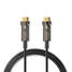 Aktiivinen Optinen Ultra High Speed HDMI-Kaapeli jossa Ethernet | HDMI liitin | HDMI liitin | 8K@60Hz | 48 Gbps | 30.0 m | Pyöreä | PVC | Musta | Pakkaus - HDMI-kaapelit - 5412810318292 - 2