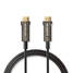 Aktiivinen Optinen Ultra High Speed HDMI-Kaapeli jossa Ethernet | HDMI liitin | HDMI liitin | 8K@60Hz | 48 Gbps | 30.0 m | Pyöreä | PVC | Musta | Pakkaus - HDMI-kaapelit - 5412810318292 - 3