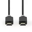 Ultra High Speed HDMI -kaapeli | HDMI liitin | HDMI liitin | 8K@60Hz | 48 Gbps | 2.00 m | Pyöreä | 6.5 mm | Antrasiitti | Laatikko - HDMI-kaapelit - 5412810304172 - 10
