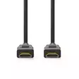 Ultra High Speed HDMI -kaapeli | HDMI liitin | HDMI liitin | 8K@60Hz | 48 Gbps | 3.00 m | Pyöreä | 6.7 mm | Musta | Label - HDMI-kaapelit - 5412810427222 - 10