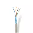 CAT5e verkkokaapelirulla | Solid | F/UTP | Kupari | 100 m | Sisäkäyttöinen | Pyöreä | PVC | Harmaa | Vetolaatikko - Tietokone ja verkko - 5412810294152 - 45