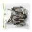 XLR-liitin | Suora | Naaras | Niklattu | Juottaminen | Kaapelin läpitulomitta: 7.0 mm | Metalli | Hopea | 25 kpl | Muovipussi - Audioliittimet ja plugit - 5412810299782 - 8
