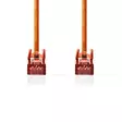 CAT6 Verkkokaapeli | RJ45 uros | RJ45 uros | S/FTP | 5.00 m | Pyöreä | LSZH | Oranssi | Label - Tietokone ja verkko - 5412810423712 - 10