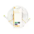 CAT7 verkkokaapeli | S/FTP | RJ45 uros | RJ45 uros | 20.0 m | Snagless | Pyöreä | LSZH | Valkoinen | Label - Tietokone ja verkko - 5412810452842 - 66