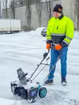 Akkulumilinko Jonköping RLDC18 runko 40V käytössä - Lumilingot - 6438168116662 - 20