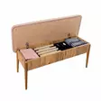 Atlantic Pine Stone Penkki - 100% Melamiini, Sametti, Sarvijalka, 110x85x46 cm, Säilytystila 95x12x27 cm - - 19-19-8682870773882 - 2