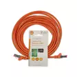CAT6 Verkkokaapeli | RJ45 uros | RJ45 uros | S/FTP | 5.00 m | Pyöreä | LSZH | Oranssi | Label - Tietokone ja verkko - 5412810423712 - 66