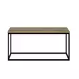 Dore Väri sohvapöytä - 100% Melamiinipinnoitettu Lastulevy, 18 mm Paksuus, 90x42x90 cm, Yksi Paketti - Sohvapöydät - 8684282259282 - 5
