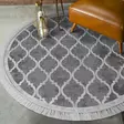 Harmaa Matto 160x160 cm - 100% Polyesteri, Konepestävä, Liukumaton, Mukava ja Tyylikäs Sisustuselementti - Suuret ja keskikokoiset matot - 8682870184572 - 2
