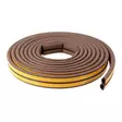 Ikkunatiiviste 6 m D-profiili ruskea Mag-Pro - Itseliimautuva EPDM-tiivistenauha ikkunoihin ja oviin (2-5,5 mm raoille) - Ikkuna- ja ovitiivisteet - 6418536039182 - 1
