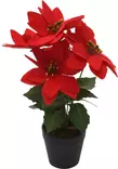 Joulukukka Ruukussa 29 cm - Joulukoristeet ja -tekstiilit - 8721037198172 - 1