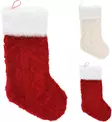 Joulusukka pehmeä reuna 50 cm - Joulukoristeet ja -tekstiilit - 8720573802192 - 1