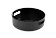 Kääntyvä Musta Tarjotin 360° - 100% Muovia, 22x7 cm, BPA-vapaa, Tyylikäs ja Toimiva Keittiöväline - Tarjoiluastiat - 8683342632522 - 1