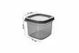 Keittiötarvikkeet: 12-osainen Säilytyslaatikko Setti, 100% Muovi, BPA-vapaa, Anthracite, 10x10x9,5 cm, 500 ml - Eväsrasiat ja ruoansäilytysastiat - 8683743185092 - 4
