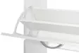 Kenkäkaappi valkoinen 60x24x80cm - Kenkäkaapit - 6410416438962 - 5