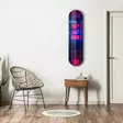 Koristeellinen Karkaistu Lasi Maalaus 20x80 cm - Monivärinen UV-painatus, Tyylikäs Seinäkoriste - Taulut ja kehykset - 8684283554362 - 4