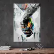 Koristeellinen Karkaistu Lasi Maalaus 70x100 cm - Monivärinen Seinäkoriste, 100% Karkaistu Lasi, 4 mm Paksuus - Taulut ja kehykset - 8684282138532 - 2