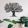 Koristeellinen Metallinen Seinäkoriste, Musta, 100% Metalli, 1,2 mm Paksuus, 69 x 52 cm, Tyylikäs ja Kestävä - Koristeet, koriste-esineet - 8682870865402 - 2