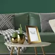Kultainen Valokuvakehys 15x21 cm - Tyylikäs Sisustuselementti 100% Muovia - Kestävä ja Ajaton Muistojen Säilyttäjä - Taulut ja kehykset - 8683743537532 - 2