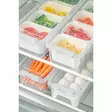 Läpinäkyvä Muovinen Säilytyslaatikko Setti (4 kpl) - Keittiötarvikkeet, BPA-vapaa, Konepesun Kestävä, Ei Mikroaaltouuniin - Eväsrasiat ja ruoansäilytysastiat - 8684282832102 - 3