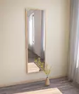 Lattiapeili 100% MDF, Luonnollinen Väri, Ekologinen Flotal-E, 50x160x2,2 cm, Seinään Kiinnitettävä, 1 Paketti - Peilit - 8683743823222 - 5