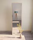 Lattiapeili 100% MDF, Luonnollinen Väri, Ekologinen Flotal-E, 50x160x2,2 cm, Seinään Kiinnitettävä, 1 Paketti - Peilit - 8683743823222 - 4