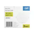 LED-kohdevalaisin PNI D-Light CL2503 3W, upotettava, pyöreä 9 cm, 6400K, 230 V virtalähde, 330 lm, kylmä valkoinen - PNI tuotteet - 5949066543142 - 6