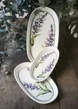 Lilac Värinen Keraaminen Tarjotinsetti (2 kpl) - Tyylikäs ja Kestävä Keittiöväline - 21 x 12 x 2 cm - Astianpesukoneessa Pestävä - Lautaset - 8684283617012 - 2