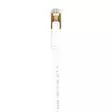 Litteä verkkokaapeli S/STP CAT8 PNI U8100W, 2 x RJ45, 4 paria johtoja, 28AWG, kupari, 40 Gbps, 2000 MHz, 10m, valkoinen - PNI tuotteet - 5949066538582 - 2