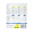 Litteä verkkokaapeli S/STP CAT8 PNI U8100W, 2 x RJ45, 4 paria johtoja, 28AWG, kupari, 40 Gbps, 2000 MHz, 10m, valkoinen - PNI tuotteet - 5949066538582 - 6