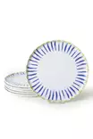 Matta Valkoinen Keraaminen Lautassetti 28 cm (6 kpl) - Antibakteerinen, Ekologinen, Astianpesukone- ja Mikroaaltouuninkestävä - Tarjoiluastiat - 8684282802372 - 5