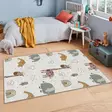 Matto (120 x 180), monivärinen, 120 x 180 cm, kestävä, helppohoitoinen - Suuret ja keskikokoiset matot - 8683743299362 - 3