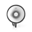 Megafoni | Valikoima avoin kenttä enintään: 1500 m | Maksimi Äänenvoimakkuuden Säätö: 120 dB | Irroitettava Mikrofoni | Sisäänrakennettu sireeni | Bluetooth® | Tallennustoiminnot | USB-toisto | Olkahihna | Musta / Valkoinen - Radiopuhelimet ja megafonit - 5412810455522 - 10