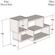 Moderni ja Tyylikäs Valkoinen Pähkinäseinähylly - 100% Melamiinipinnoitettu Lastulevy, 18mm, 90,6x51x20cm, Helppo Asennus - Huonekalut - 8681875147032 - 4