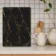 Monivärinen 100% Karkaistu Lasi Leikkuulauta 20x30 cm - Antibakteerinen, Helppo Puhdistaa, Liukumaton Silikoni - Keittiötyövälineet - 8684283724512 - 3