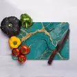 Monivärinen 100% Temperoitu Lasi Leikkuulauta 20x30 cm - Antibakteerinen, Helppo Puhdistaa, Liukumaton Silikoni - Keittiötyövälineet - 8684283724482 - 3