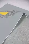 Monivärinen 60x100 cm Antibakteerinen Polyesterimatto - 3D Digipainatus, Konepestävä, Liukumaton PVC-pohja - Pienet matot ja käytävämatot - 8682870641792 - 4