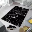 Monivärinen 80x120 cm Polyesteri Matto - Antibakteerinen, Konepestävä, 3D Digitaalinen Painatus, Liukumaton Alusta - Pienet matot ja käytävämatot - 8682870071162 - 2