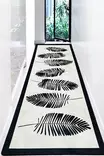 Monivärinen eteisen matto käytävämatto 80x150 cm - 100% Polyesteri, Antibakteerinen, Konepestävä, Liukumaton, 10 mm Nukka - Pienet matot ja käytävämatot - 8683743270972 - 1