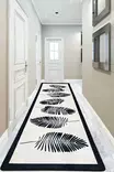Monivärinen eteisen matto käytävämatto 80x150 cm - 100% Polyesteri, Antibakteerinen, Konepestävä, Liukumaton, 10 mm Nukka - Pienet matot ja käytävämatot - 8683743270972 - 2