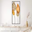 Monivärinen Käsintehty Koristeellinen Metalli Seinäkoriste 32x90 cm - Yksilöllinen Taideteos Kodin Sisustukseen - Koristeet, koriste-esineet - 8683743679652 - 2