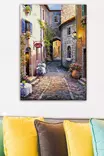 Monivärinen Koristeellinen Canvas-taulu 50x70 cm - 100% Puinen Kehys 3 cm - Seinäsisustus - Taulut ja kehykset - 8681875610642 - 2